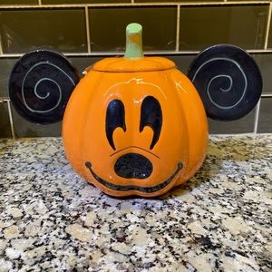 Disney Mickey Mouse Halloween Cookie Jar 2021 New